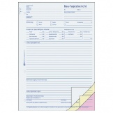 Bautagesbericht A4 SD 3 x 40 Blatt