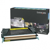 Toner LEXMARK C734A1YG gelb 6.000 Seiten