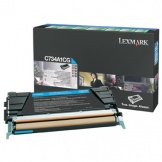 Toner LEXMARK C734A1CG cyan 6.000 Seiten