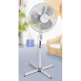 Ventilator Standgerät 40cm 1,5m 50W weiß