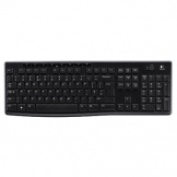 Tastatur wireless K270 USB schwarz