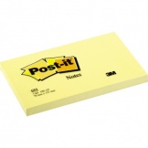 Haftnotiz Post-it 127x76 mm gelb 100 Blatt