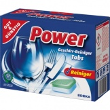 Geschirrspülmaschinen-Tabs Power 18g 60St/Pg