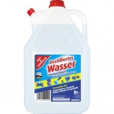 Destilliertes Wasser entmineralisiert 5 Liter