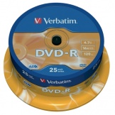 DVD-R DataLifePlus 4,7 GB 16 fach 25 St.