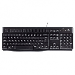 Tastatur K120 USB schwarz retail