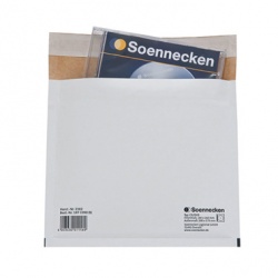 Luftpolstertasche CD weiß selbstklebend